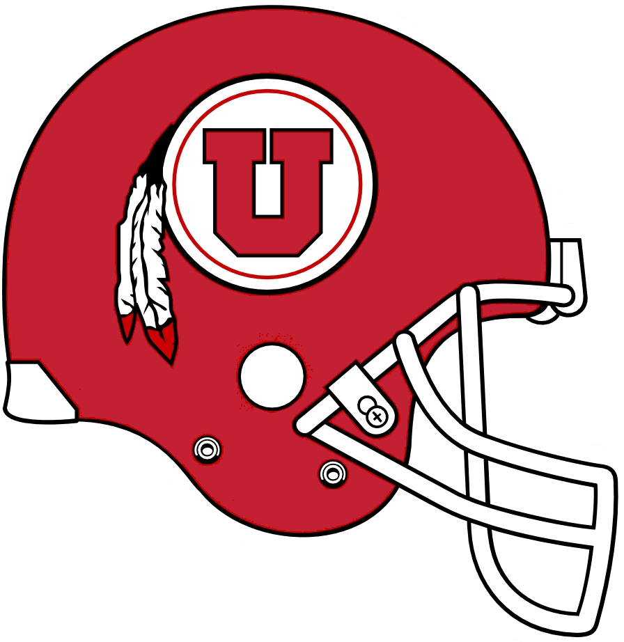 Utah Utes 2001-2008 Helmet Logo iron on transfers for T-shirts